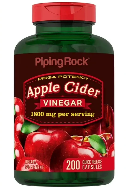 Apple Cider Vinegar 1800 mg - 200 Capsules